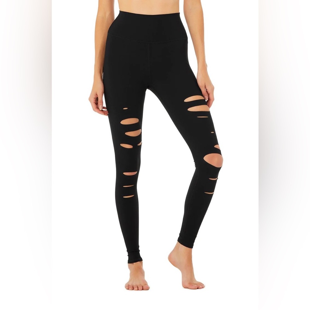 NWOT ALO Yoga Ripped Warrior Legging